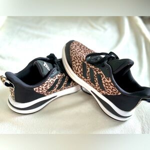 Adidas - Leopard Print Sneakers - Size 5.5